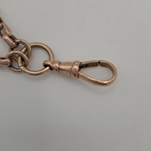 Load image into Gallery viewer, Antique 9ct Rose Gold Longuard Chain Necklace