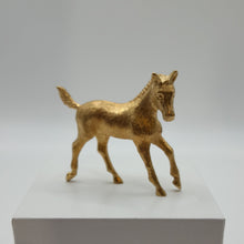 Load image into Gallery viewer, Vintage 18ct Gold Horse Brooch by Crossroads of Sport