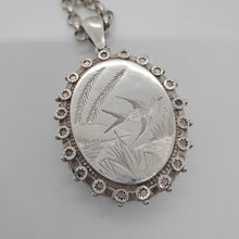 Load image into Gallery viewer, Antique Sterling Silver Locket