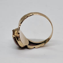 Load image into Gallery viewer, Antique 9ct Gold Shell Cameo Ring