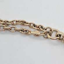 Load image into Gallery viewer, Antique 9ct Gold Longuard Chain Necklace
