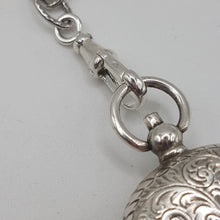 Load image into Gallery viewer, Antique Sterling Silver Sovereign Case and Vesta Case Pendant