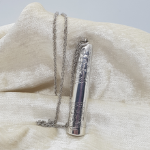 Load image into Gallery viewer, Antique Sterling Silver Case and Chain