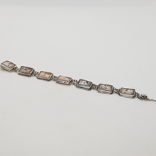 Load image into Gallery viewer, Vintage Sterling Silver Cameo Bracelet