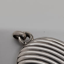 Load image into Gallery viewer, Antique Sterling Silver Sliding Locket.