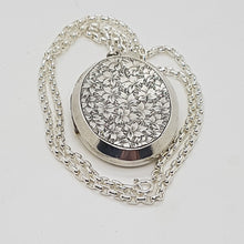 Load image into Gallery viewer, Antique Sterling Silver Locket Pendant