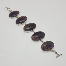 Load image into Gallery viewer, Sterling Silver Super Seven Bracelet