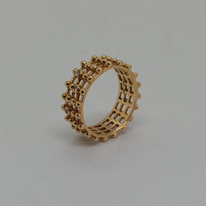 14ct Gold Diamond Band Ring