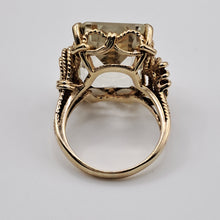 Load image into Gallery viewer, Vintage 14ct Gold Citrine Dress Ring
