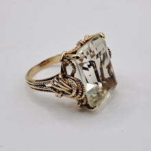 Load image into Gallery viewer, Vintage 14ct Gold Citrine Dress Ring
