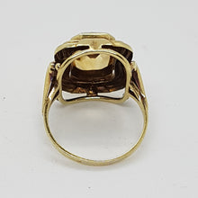 Load image into Gallery viewer, Vintage 14ct Gold Citrine Ring
