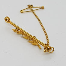 Load image into Gallery viewer, Antique 15ct Gold and Pearl Brooch
