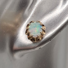 Load image into Gallery viewer, 9ct Gold Opal Stud Earrings
