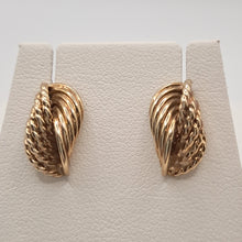 Load image into Gallery viewer, 9ct Gold Fancy Knot Earrings
