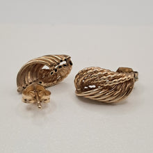 Load image into Gallery viewer, 9ct Gold Fancy Knot Earrings
