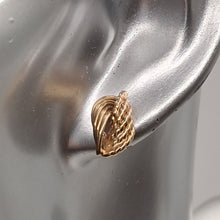 Load image into Gallery viewer, 9ct Gold Fancy Knot Earrings
