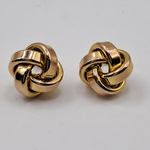 Load image into Gallery viewer, 9ct Gold Large Knot Earrings
