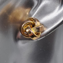 Load image into Gallery viewer, 9ct Gold Large Knot Earrings
