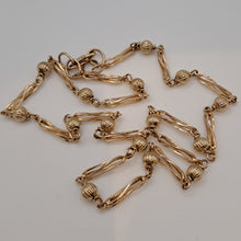 Load image into Gallery viewer, 9ct Gold Fancy Link Necklace.
