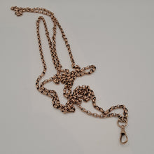 Load image into Gallery viewer, Antique 9ct Rose Gold Longuard Chain Necklace
