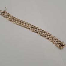 Load image into Gallery viewer, Vintage 9ct Gold Snaffle Bit Bracelet
