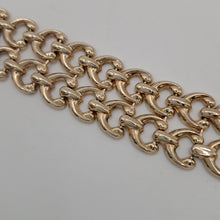 Load image into Gallery viewer, Vintage 9ct Gold Snaffle Bit Bracelet
