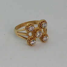 Load image into Gallery viewer, 22ct Gold Diamond Ring
