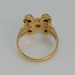 22ct Gold Diamond Ring