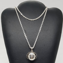 Load image into Gallery viewer, Sterling Silver Ball Locket with Chain
