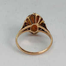 Load image into Gallery viewer, 14ct Gold Agate Stone Ring
