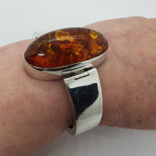 Load image into Gallery viewer, Sterling Silver Amber Bracelet
