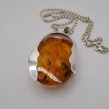 Load image into Gallery viewer, Sterling Silver Baltic Amber Pendant
