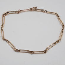 Load image into Gallery viewer, Antique 9ct Gold Necklace and 14ct Gold Amethyst Pendant

