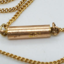 Load image into Gallery viewer, Antique 9ct Gold Amethyst Seed Pearl Pendant
