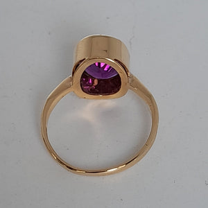 9ct Gold Amethyst Ring