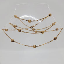 Load image into Gallery viewer, Vintage 9ct Ball Chain Necklace
