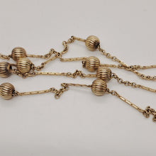 Load image into Gallery viewer, Vintage 9ct Ball Chain Necklace
