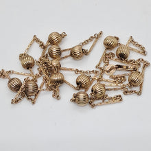 Load image into Gallery viewer, Vintage 9ct Ball Chain Necklace
