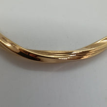 Load image into Gallery viewer, 9ct Yellow Gold Decorative Twist Bracelet
