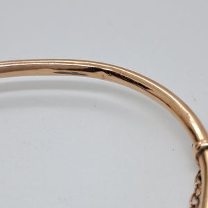 Antique 9ct Gold Beaded Bracelet
