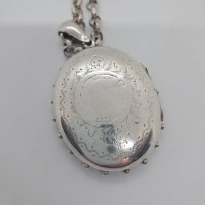 Antique Sterling Silver Locket