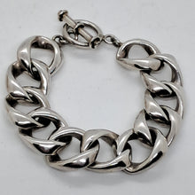 Load image into Gallery viewer, Sterling Silver Chunky Curb Bracelet
