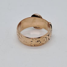 Load image into Gallery viewer, Antique 9ct Gold Buckle Ring
