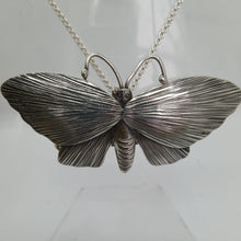 Load image into Gallery viewer, Vintage Sterling Silver Butterfly Pendant/Brooch
