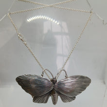 Load image into Gallery viewer, Vintage Sterling Silver Butterfly Pendant/Brooch
