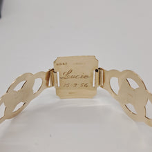 Load image into Gallery viewer, Vintage 9ct Gold Eternal Knot Panel Bracelet

