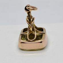 Load image into Gallery viewer, Antique 9ct Gold Citrine Fob Pendant
