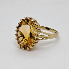 Load image into Gallery viewer, 9ct Gold Citrine Dress Ring
