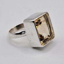 Load image into Gallery viewer, Sterling Silver Citrine Ring
