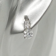 Load image into Gallery viewer, Sterling Silver CZ Earrings
